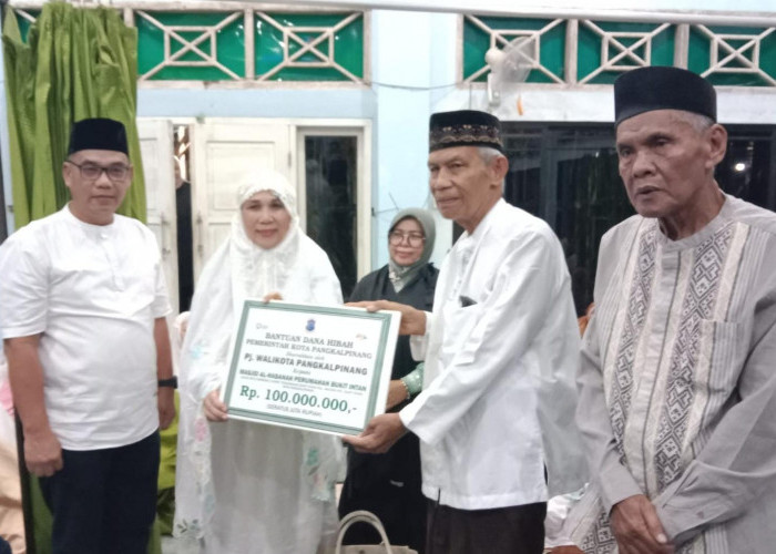 Safari Ramadan, Pemkot Berikan Bantuan Pembangunan Masjid Al-Hasanah