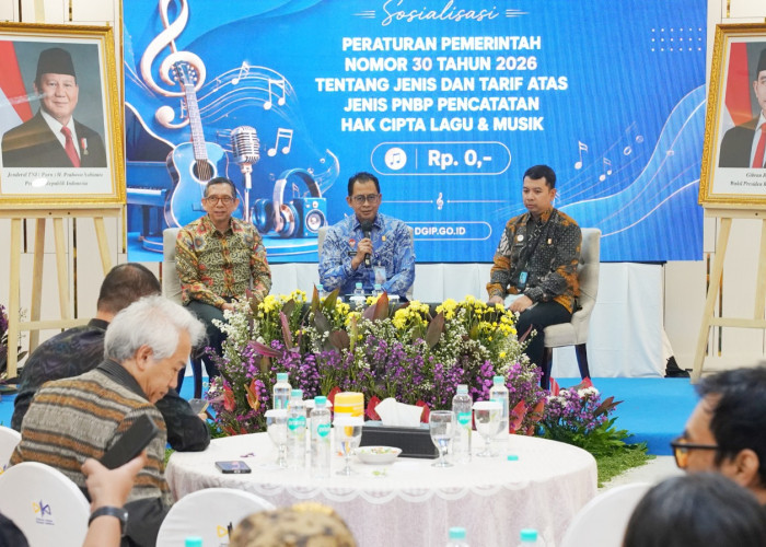 DJKI Sosialisasikan Kebijakan Pencatatan Lagu Nol Rupiah Kepada Musisi