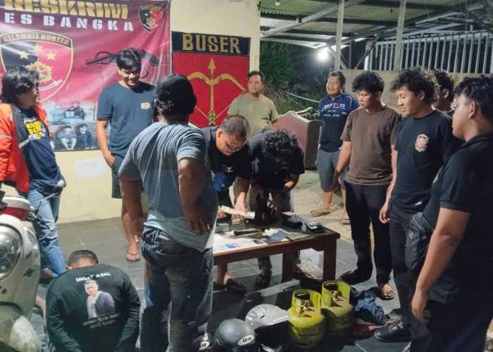 Tim Kelambit dan Reskrim Polsek Belinyu Gulung Dua Pelaku Curat Rumah dan Sekolah