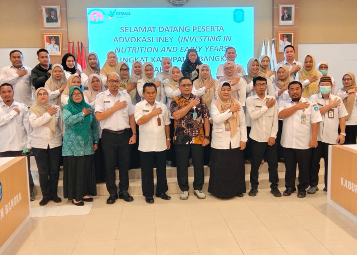 Dinkes Bangka Gelar Advokasi INEY Fase II, Perkuat Penanganan Stunting dan Gizi Masyarakat