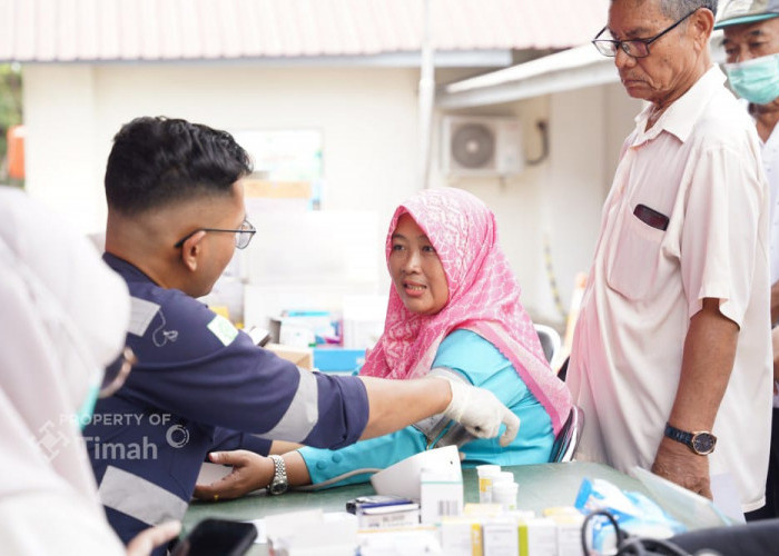 Pengobatan Gratis Bulan Bakti HUT ke-50 PT Timah Hadir di Sungailiat, Warga Bisa Berobat Lebih Dekat 