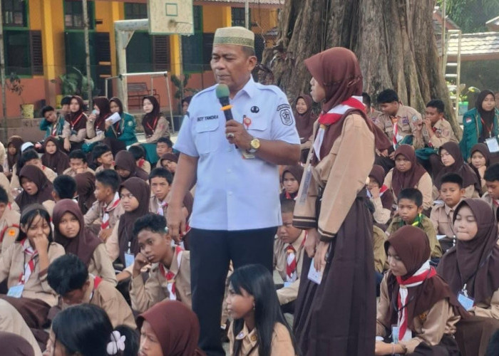 DLH Bangka Masuk MPLS, Ajak Siswa Kelola Sampah Sejak Dini dan Rasakan Nilai Ekonomisnya
