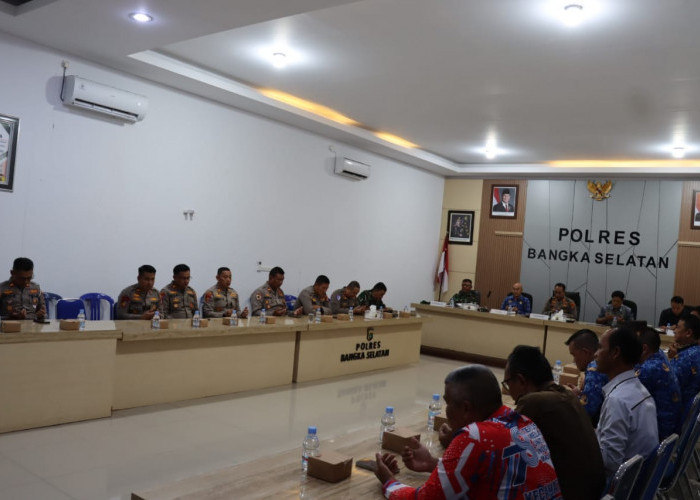 Tegas Perangi Geng Motor, Polres Basel dan Forkopimda Gelar Rakor 