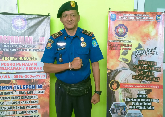 Damkar Bangka Dirikan Posko Laporan Kebakaran 