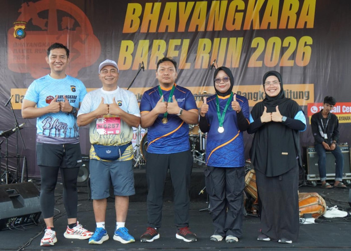 BPJS Kesehatan Gandeng Polda Babel Kampanyekan Prolanis Muda di Bhayangkara Babel Run