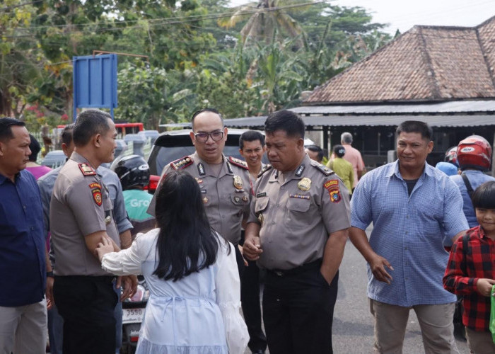 Minggu Kasih di Gereja HKBP, Kapolresta Pangkalpinang Indra Ajak Jemaat Jauhi Narkoba 