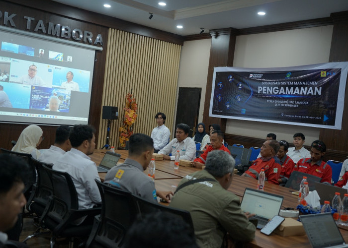 Perkuat Kesiapsiagaan, PLN UPK Tambora Sosialisasikan Sistem Manajemen Pengamanan di Momen Hari Sumpah Pemuda