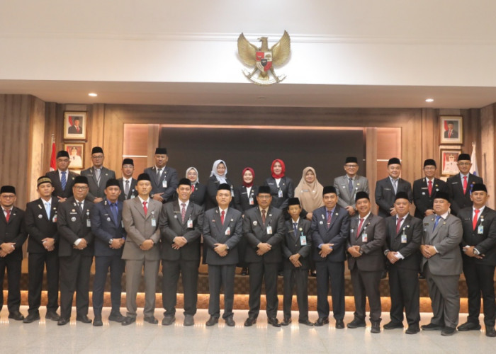 Pemprov Babel Lantik Pejabat JPT Pratama dan Kepala Sekolah untuk Perkuat Birokrasi