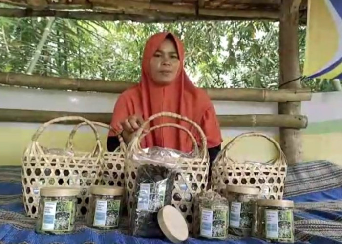 Dapat Pelatihan dan Modal dari BRI, Wanita Ini Sukses Bangun Usaha Kerupuk Daun Bambu