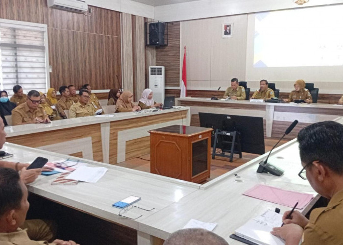 Wali Kota Pangkalpinang Gelar Stretching Rutin ke OPD - OPD Soal Kinerja dan Laporan Keuangan