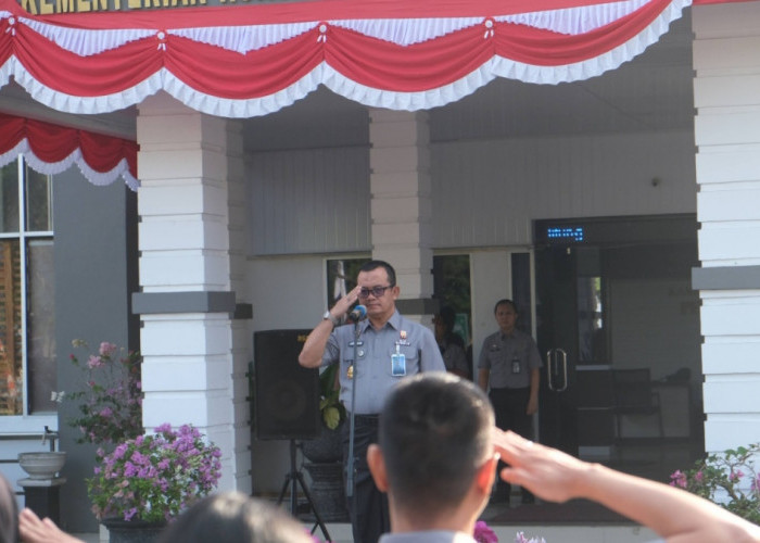 Pimpin Apel Pagi, Kakanwil Kemenkum Babel Tekankan Integritas, Pelayanan Prima, dan Partisipasi Aktif Pegawai