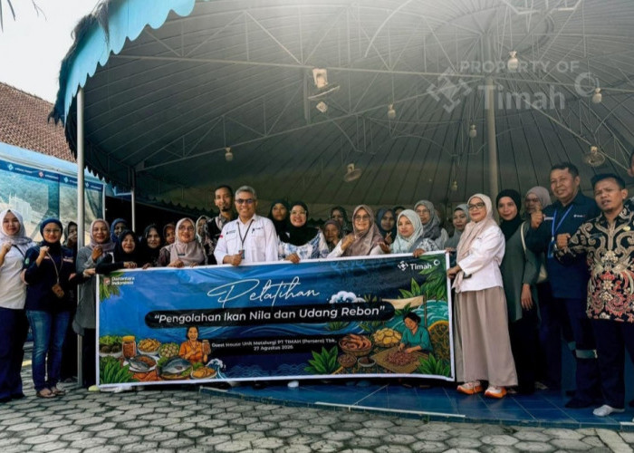 PT Timah Dorong UMKM Bangka Barat Kembangkan Potensi Perikanan Jadi Produk Bernilai Tambah