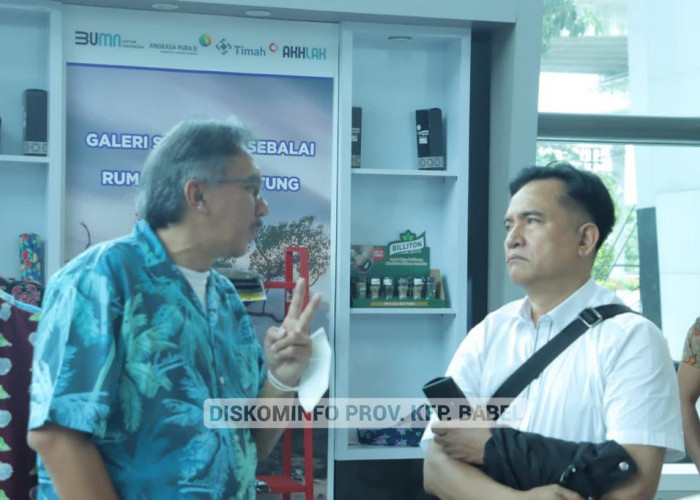 Di Bandara Soetta, Pj Gubernur Ridwan Tawarkan Beragam Peluang Investasi Bangka Belitung 