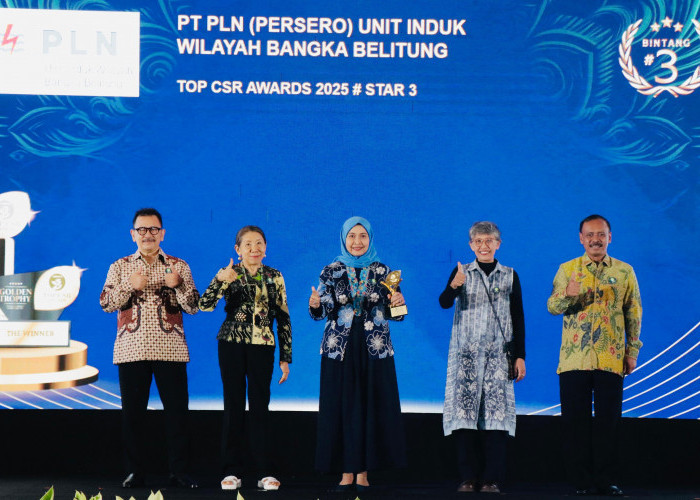 PLN UIW Babel Raih Top CSR Awards 2025, Tegaskan Komitmen terhadap Pembangunan Berkelanjutan