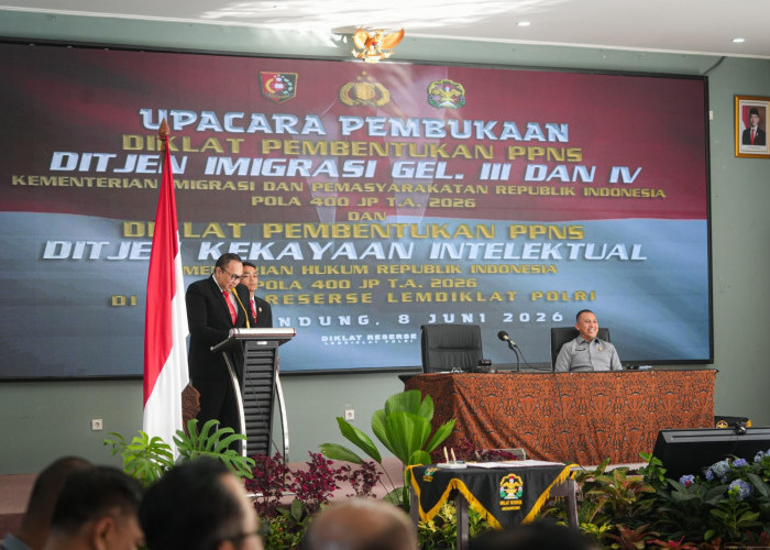 Perkuat Penegakkan Hukum, Kanwil Kemenkum Babel ikuti Diklat PPNS Kekayaan Intelektual