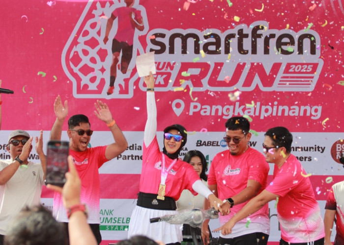500 Lebih Peserta Ikuti SMARTFREN Run 5K, SMARTFREN Perluas Jaringan 4G LTE 3X Lebih Luas