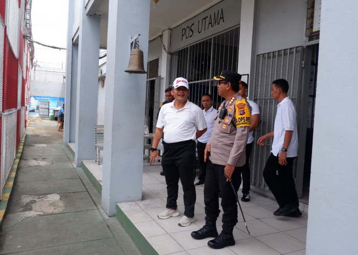 Lapas Narkotika Kelas IIA Pangkalpinang Terima Kunjungan Kapolresta Pangkalpinang