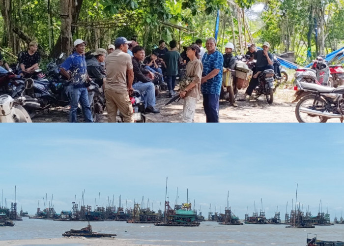 Puluhan Warga Bagger Tuntut Ini Ke PT Timah, PIP Sudah Menambang di Bibir Pantai 