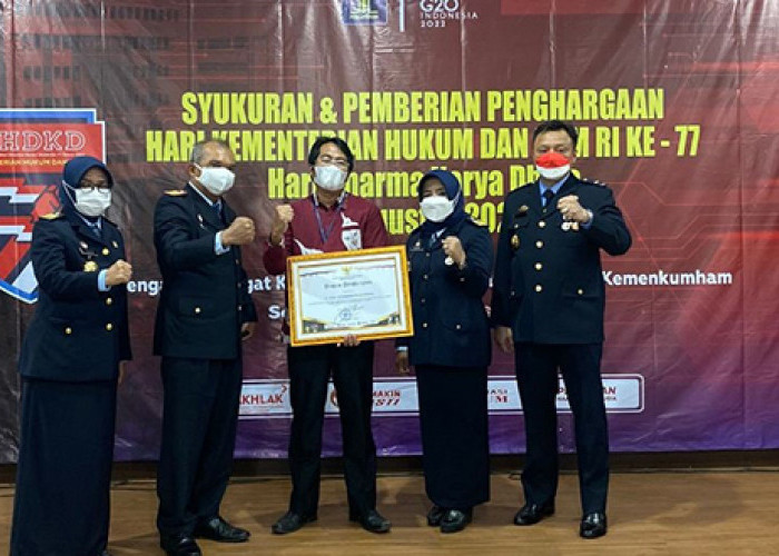 PT Timah Tbk Raih Penghargaan dari Kementerian Hukum dan HAM Republik Indonesia
