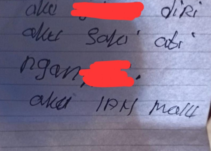 Ini Isi Surat yang Ditemukan di Pinggir Jenazah Tewas Tergantung