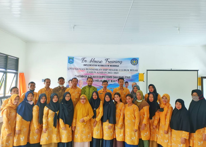 Tingkatkan Kualitas Guru, SMPN 2 Lubes Gelar House Training Implementasi Kurikulum Merdeka