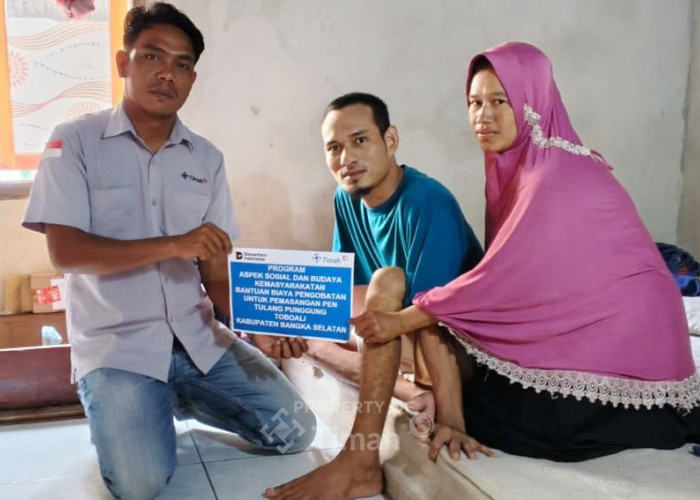 Dukung Pemulihan Warga Sekitar, PT Timah Tbk Berikan Bantuan Medis untuk Warga Bangka Selatan