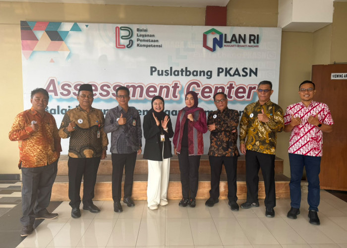 Lima Peserta Seleksi JPT Pratama Sekda Kabupaten Bangka Jalani Penilaian Kompetensi di LAN RI