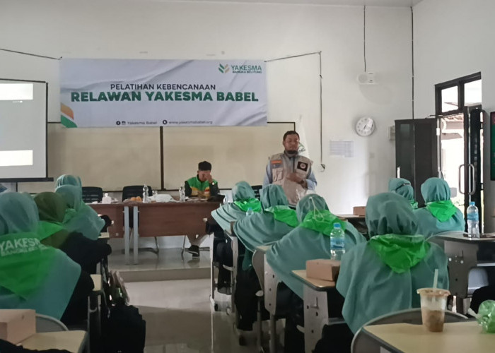 Relawan Yakesma Babel Gelar Pelatihan Kebencanaan Bersama BPBD Babel