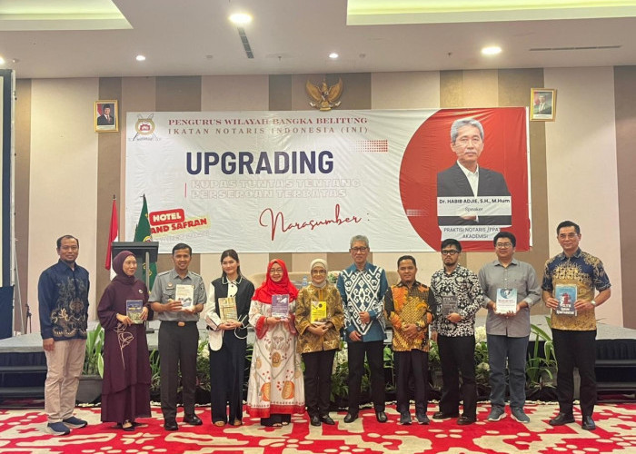 Kanwil Kemenkum Babel Ikuti Upgrading dan Refreshing “Kupas Tuntas Perseroan Terbatas” Notaris se-Babel