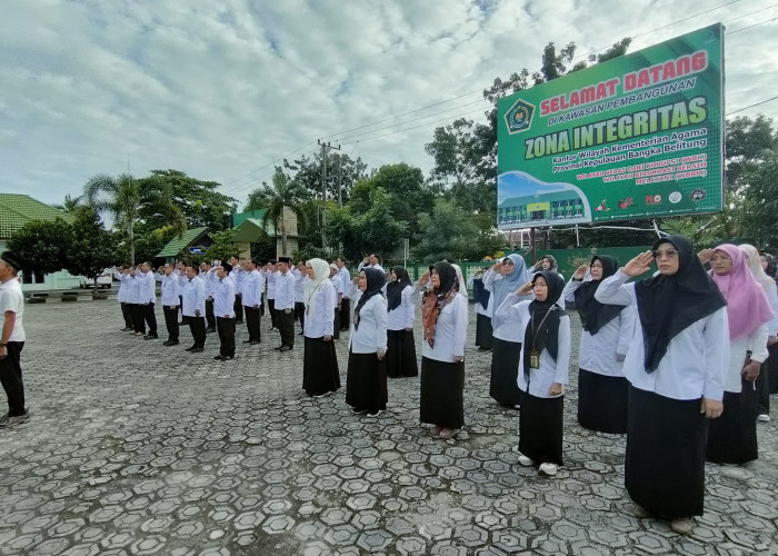 Kanwil Kemenag Babel Peringati Hari Lahir Pancasila, Ingatkan Pentingnya Nilai Pancasila