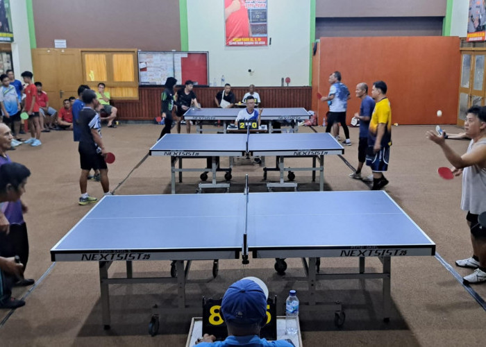 32 Peserta Adu Skill di Open Tournament Pimpong HPN 2026 di Toboali 
