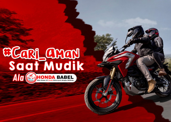 #Cari_Aman Saat Mudik Ala Honda Babel