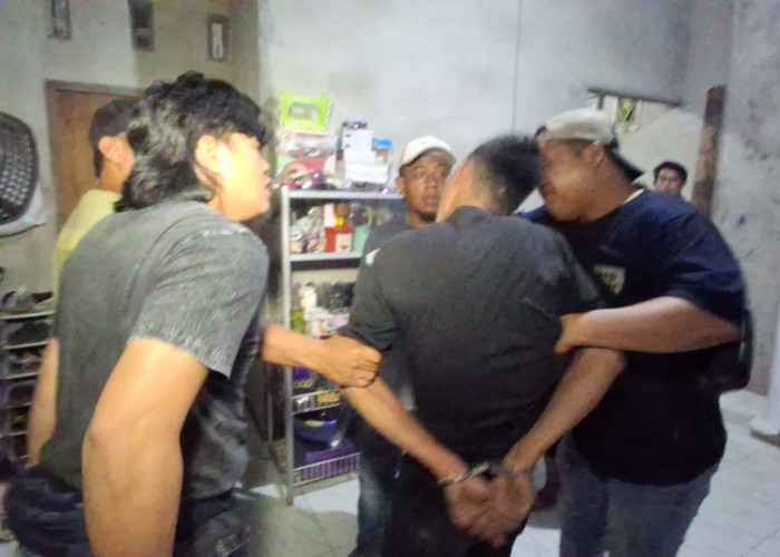 Dua Pria asal Pangkalpinang Diciduk Tim Kelambit Usai Curi Aki di Pool Desa Cit