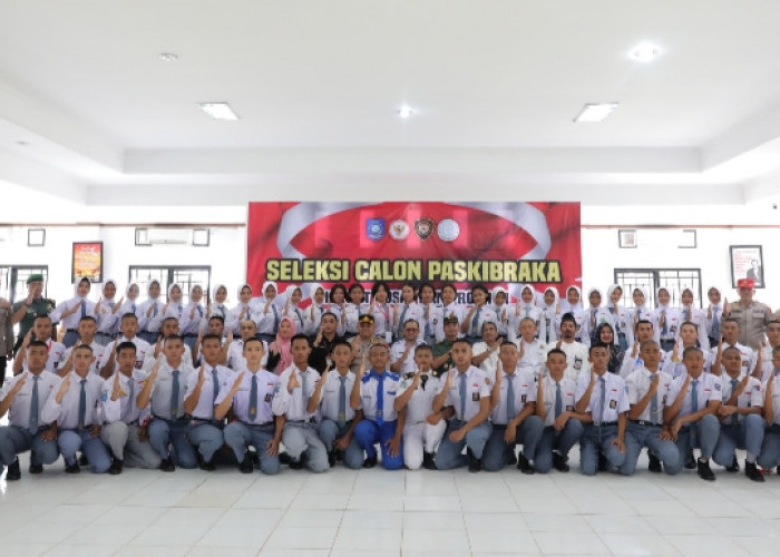 56 Siswa Ikuti Seleksi Calon Paskibraka Provinsi Kepulauan Bangka Belitung 2025