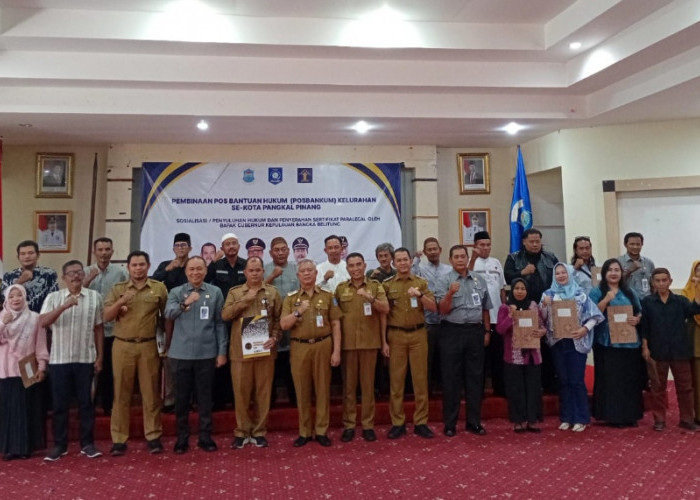 Pemkot Pangkalpinang Berharap Peran Paralegal Jadi Mediator Hukum di Jalur Non-Litigasi