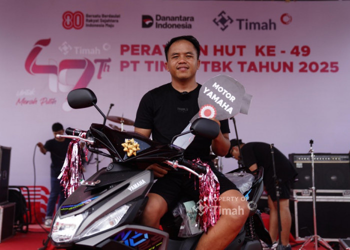 Cerita Pemenang Hadiah Pekan Sehat HUT ke-49 PT Timah di Basel: Rezeki Menikah hingga Baru Punya Motor Sendiri