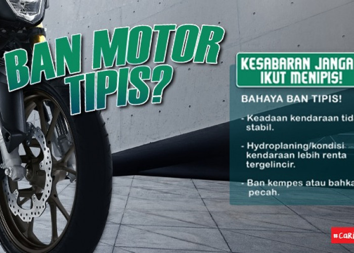 Waspadai Bahaya Ban Motor Tipis, Honda Babel Imbau Pengendara Lebih Peduli Keselamatan