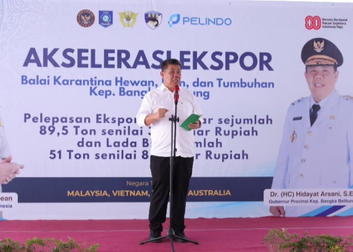 Gubernur Hidayat Arsani Lepas Ekspor Produk Senilai Rp11,3 Miliar ke Empat Negara