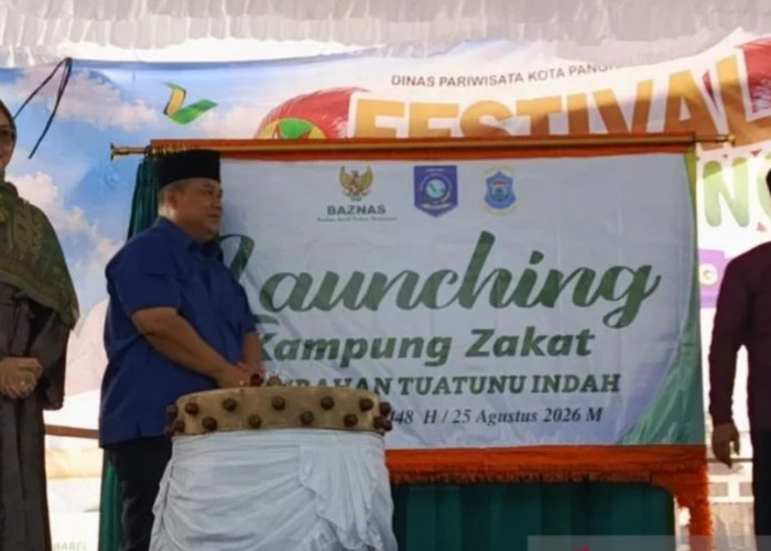 Wali Kota Pangkalpinang Tetapkan Tua Tunu Sebagai Kampung Zakat
