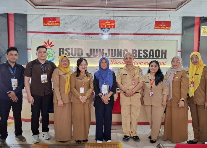 Ombudsman RI Kunjungi RSUD Junjung Besaoh, Empat Aspek Jadi Penilaian