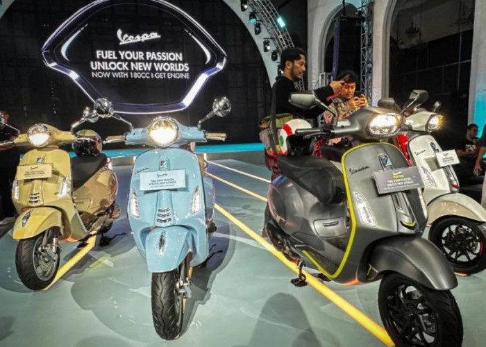 Vespa Luncurkan 5 Model Primavera dan Sprint Baru, Ini Keunggulannya