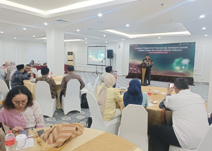 Bank Indonesia Gelar ToT Ekonomi dan Keuangan Syariah Bagi Content Creator dan Jurnalis se-Sumatera