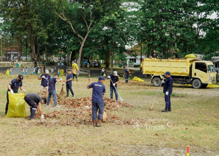 Gerakan Indonesia ASRI Dilaksanakan di Taman Sari, PT TIMAH dan Stakeholder Gotong Royong Bersama 
