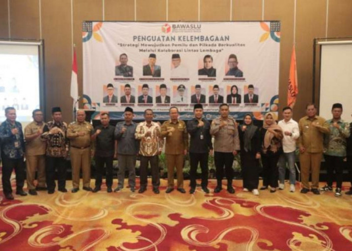 Bupati Bangka Tengah Tekankan Pentingnya Kolaborasi Lintas Lembaga untuk Menjaga Pengawasan Pemilu Berkualitas