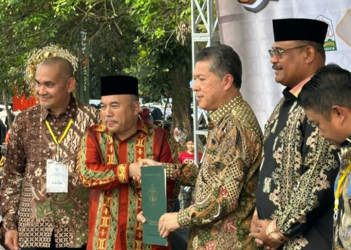 Pj. Gubernur Bangka Belitung Hadiri Acara Halal Bihalal Belasan Ribu Warga Aceh Jabodetabek