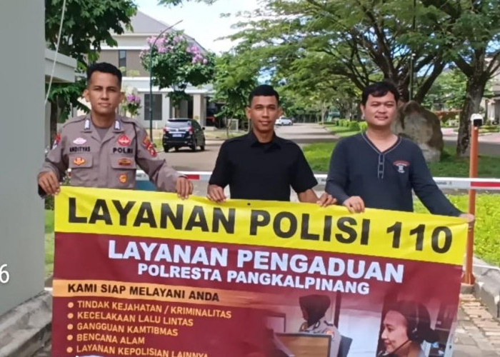 Polsek Pangkalan Baru Gencarkan Patroli dan Sosialisasi Layanan 110 Jaga Keamanan Warga