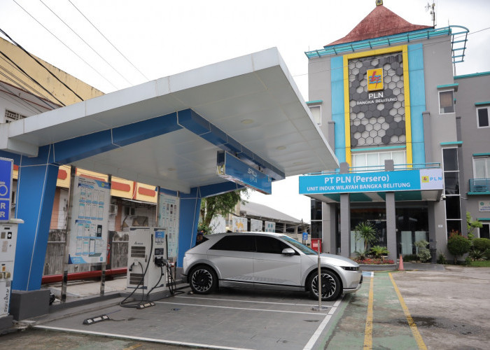 Mudik Nyaman dan Lebih Hemat, PLN Babel Siapkan 31 SPKLU Dukung Perjalanan Kendaraan Listrik