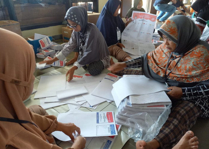 KPU Bangka Temukan Kelebihan Ribuan Lembar Surat Suara DPRD Provinsi