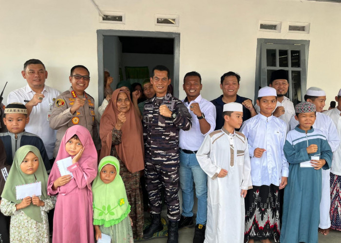 Sinergi Jurnalis, TNI AL, dan Polri Wujudkan Rumah Layak Huni di Pangkalpinang