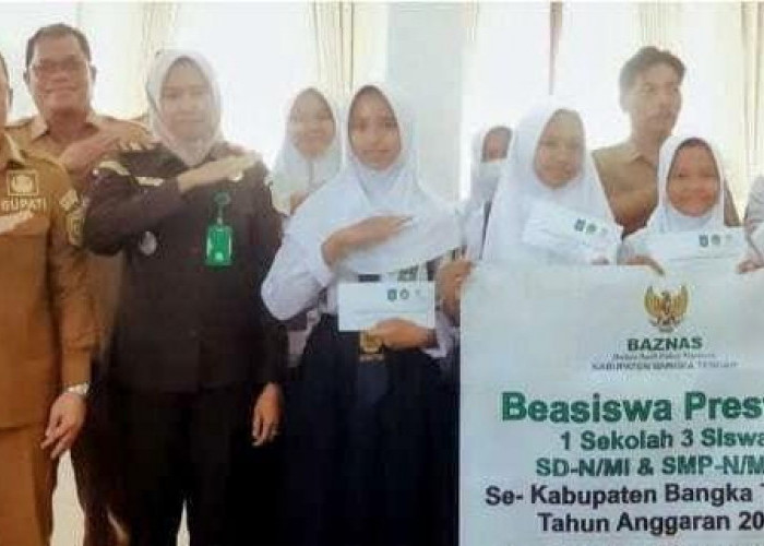 Bupati Algafry Sambut Baik Penyaluran Beasiswa Baznas